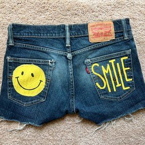 Vintage 1 of a kind Levi's shorts